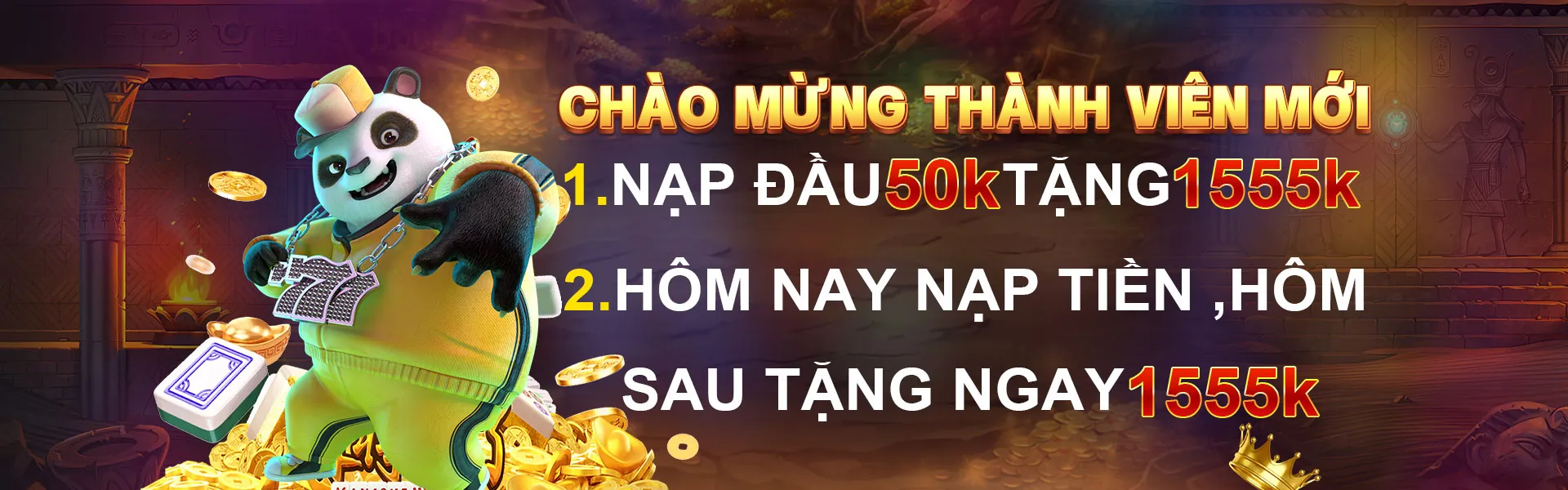 Biểu ngữ quảng cáo khuyến mãi trò chơi slot rr99